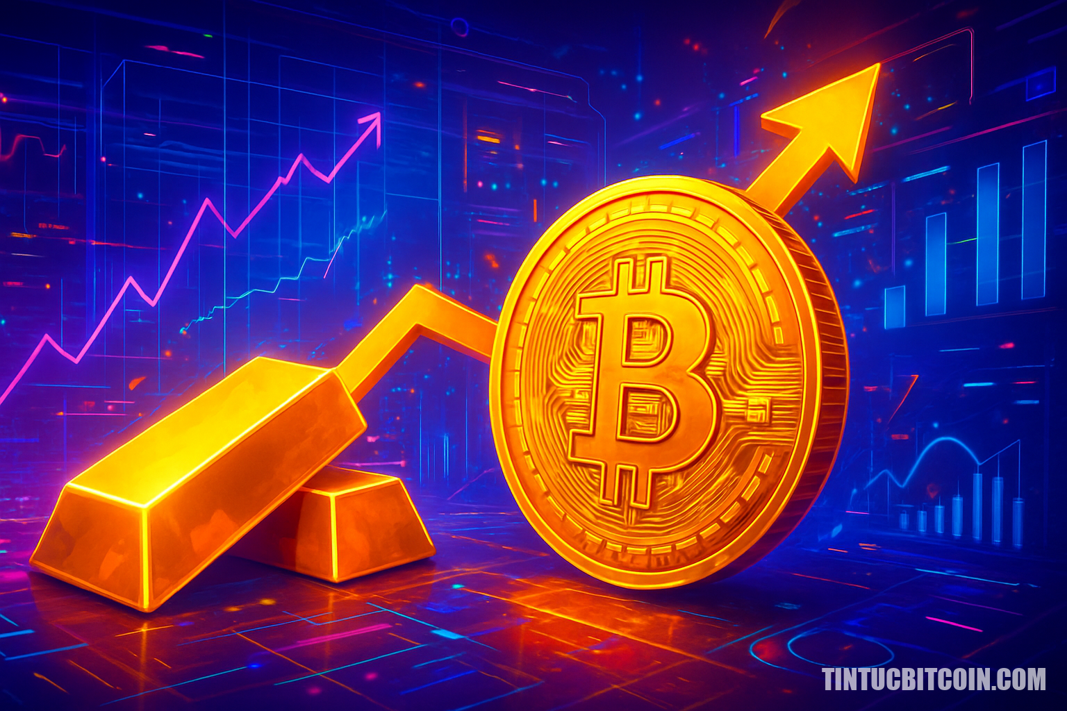 Đà tăng mới của Bitcoin giống cú rally 400% lịch sử của vàng - Tin Tức Bitcoin - Cập Nhật Tin Tức Coin Mới Nhất 24/7 2026 Đà tăng mới của Bitcoin giống cú rally 400% lịch sử của vàng
