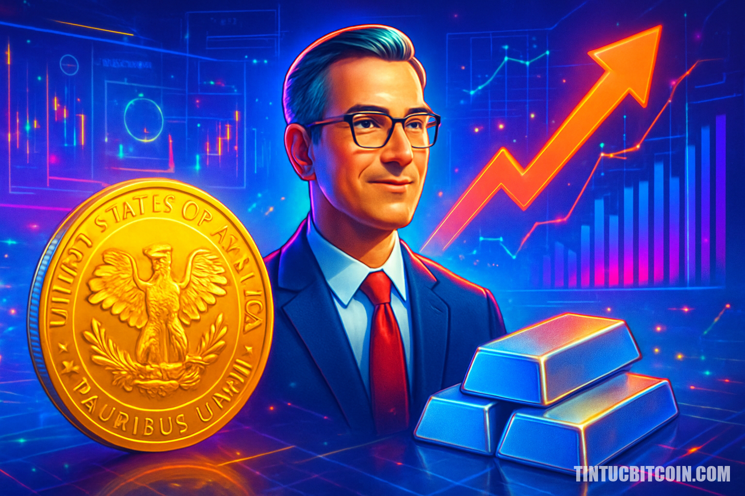 Đề cử Chủ tịch Fed tác động thị trường vàng và bạc - Tin Tức Bitcoin - Cập Nhật Tin Tức Coin Mới Nhất 24/7 2026 Đề cử Chủ tịch Fed tác động thị trường vàng và bạc