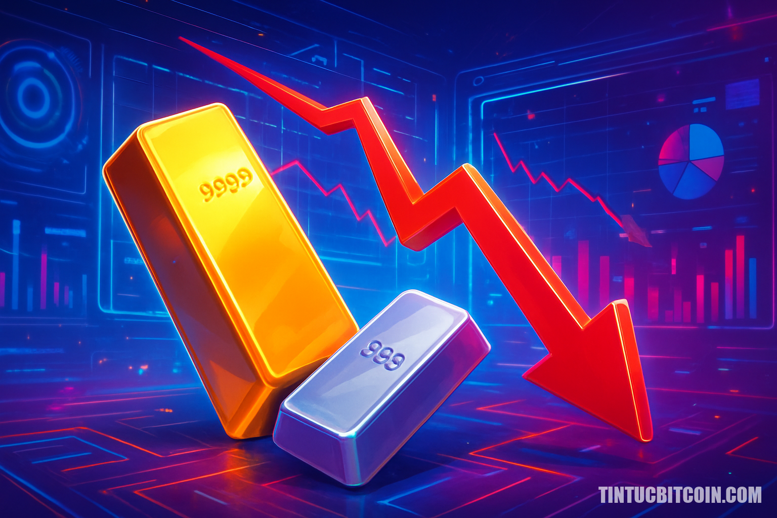 Giá vàng và bạc lao dốc sau thay đổi từ Fed - Tin Tức Bitcoin - Cập Nhật Tin Tức Coin Mới Nhất 24/7 2026 Giá vàng và bạc lao dốc sau thay đổi từ Fed