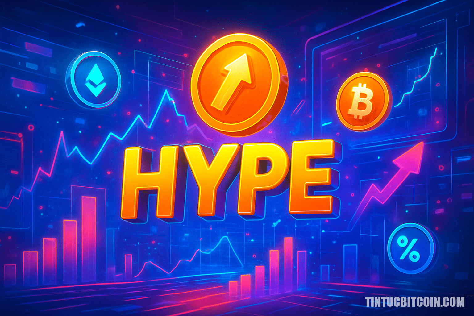 HYPE nổi bật giữa thị trường crypto đi ngang hậu FOMC