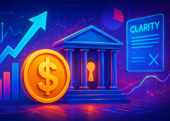 Ngân hàng hưởng lợi từ lợi suất stablecoin, CLARITY Act trì hoãn