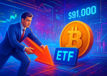 Nhà đầu tư rút vốn khỏi Bitcoin ETF khiến BTC chững 91.000 USD