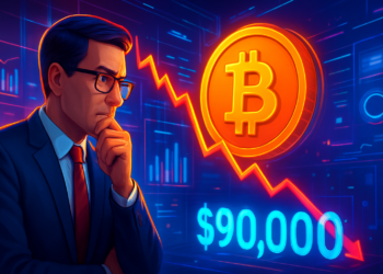 Nhà đầu tư thận trọng khi Bitcoin giảm về 90.000 USD
