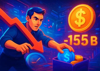 Nhà giao dịch rút khỏi tài sản rủi ro sau stablecoin giảm 155 tỷ USD