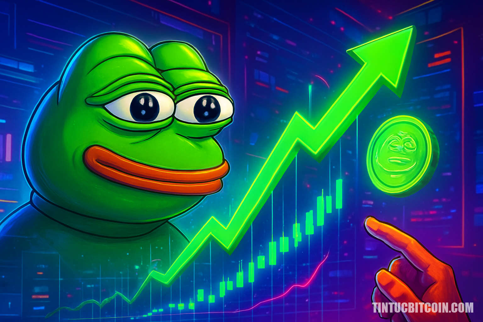 PEPE tăng 25% trong ngày: Nhà giao dịch nên chốt lời hay mua thêm? - Tin Tức Bitcoin - Cập Nhật Tin Tức Coin Mới Nhất 24/7 2026 PEPE tăng 25% trong ngày: Nhà giao dịch nên chốt lời hay mua thêm?