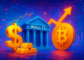 Phố Wall và vàng lập đỉnh, Bitcoin vẫn tăng chậm hơn