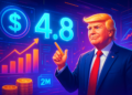 TRUMP chạm 4,8 USD khi đội ngũ nạp 2 triệu USD gây lo ngại