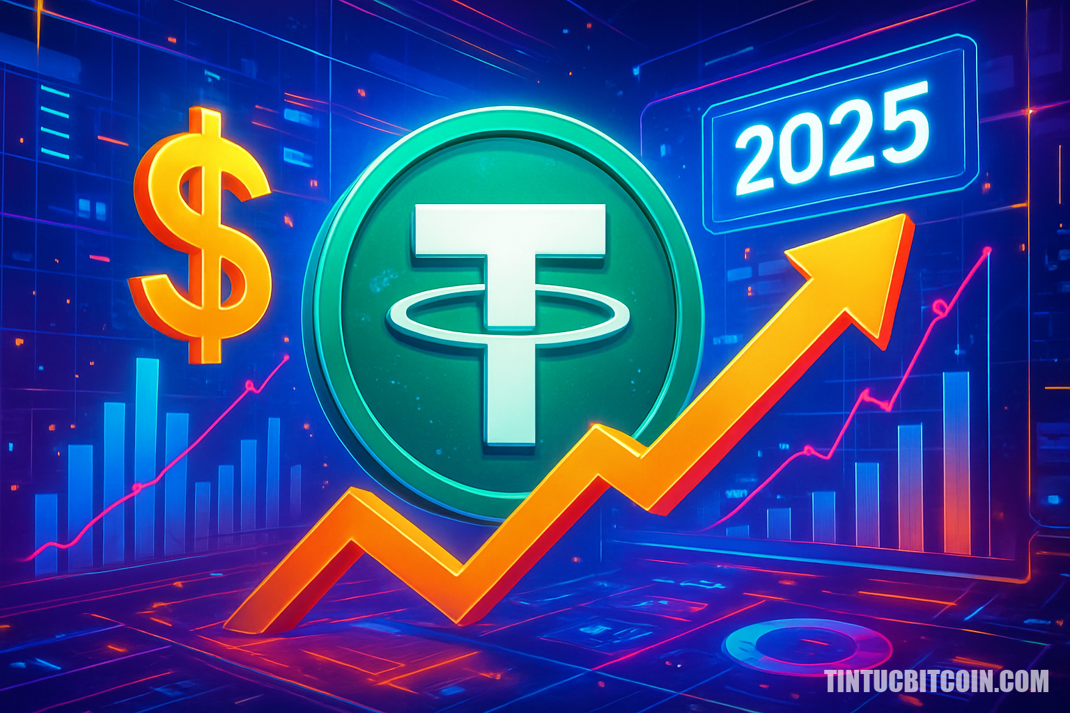 Tether dự báo lợi nhuận 10 tỷ USD năm 2025 nhờ USDT tăng trưởng - Tin Tức Bitcoin - Cập Nhật Tin Tức Coin Mới Nhất 24/7 2026 Tether dự báo lợi nhuận 10 tỷ USD năm 2025 nhờ USDT tăng trưởng