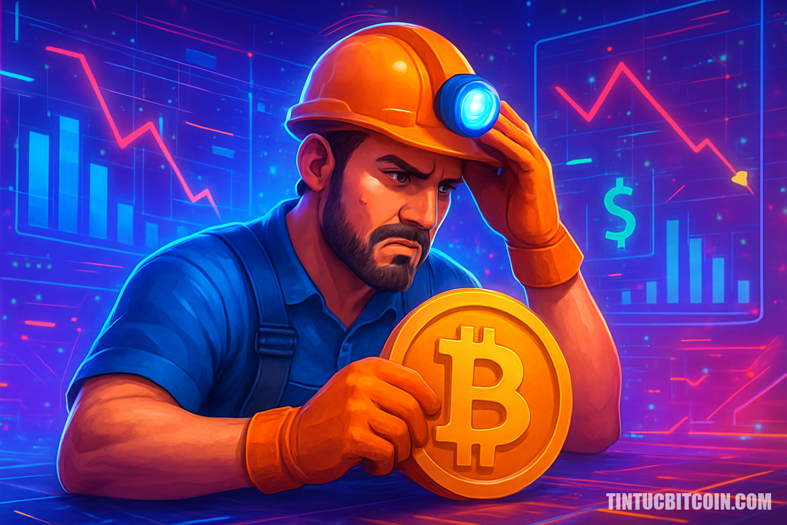 Thợ đào Bitcoin chịu áp lực khi giá dưới chi phí tăng trưởng - Tin Tức Bitcoin - Cập Nhật Tin Tức Coin Mới Nhất 24/7 2026 Thợ đào Bitcoin chịu áp lực khi giá dưới chi phí tăng trưởng