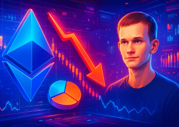 Biểu đồ cho thấy ETH giảm do thị trường đảo chiều, không vì Vitalik