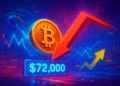 Bitcoin rơi dưới 72.000 USD do nhu cầu spot yếu, thanh lý long