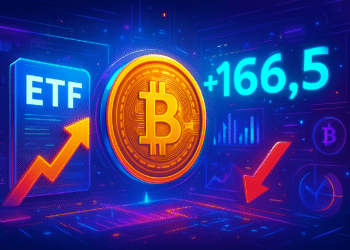 Các ETF Bitcoin hút ròng 166,5 triệu USD dù giá BTC giảm