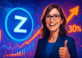 Cathie Wood ủng hộ chain Zero, ZRO của LayerZero tăng 30%