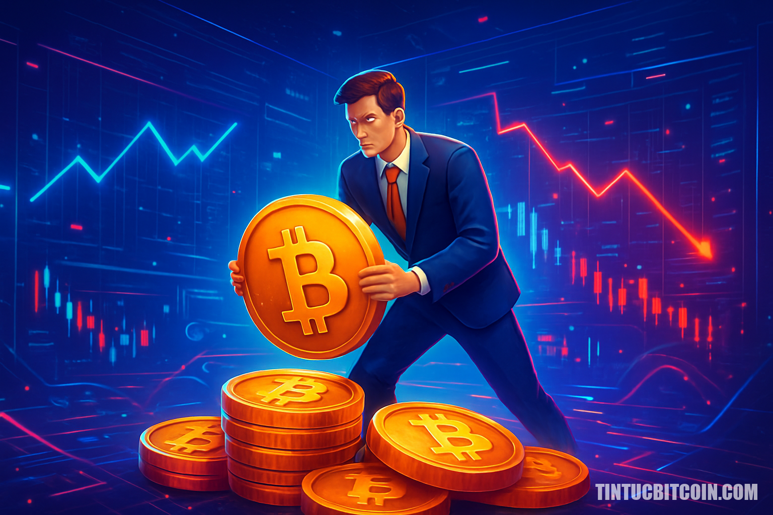 Doanh nghiệp gom Bitcoin, vì sao giá vẫn giảm? - Tin Tức Bitcoin - Cập Nhật Tin Tức Coin Mới Nhất 24/7 2026 Doanh nghiệp gom Bitcoin, vì sao giá vẫn giảm?