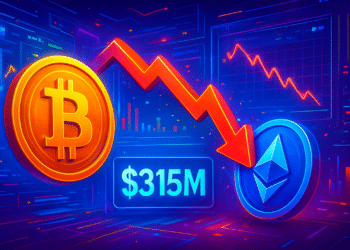 ETF Bitcoin và Ethereum chịu áp lực sau biến động 315 triệu USD tháng 2