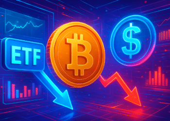 ETF tiền số bị rút 790 triệu USD khi lo ngại shutdown lan rộng