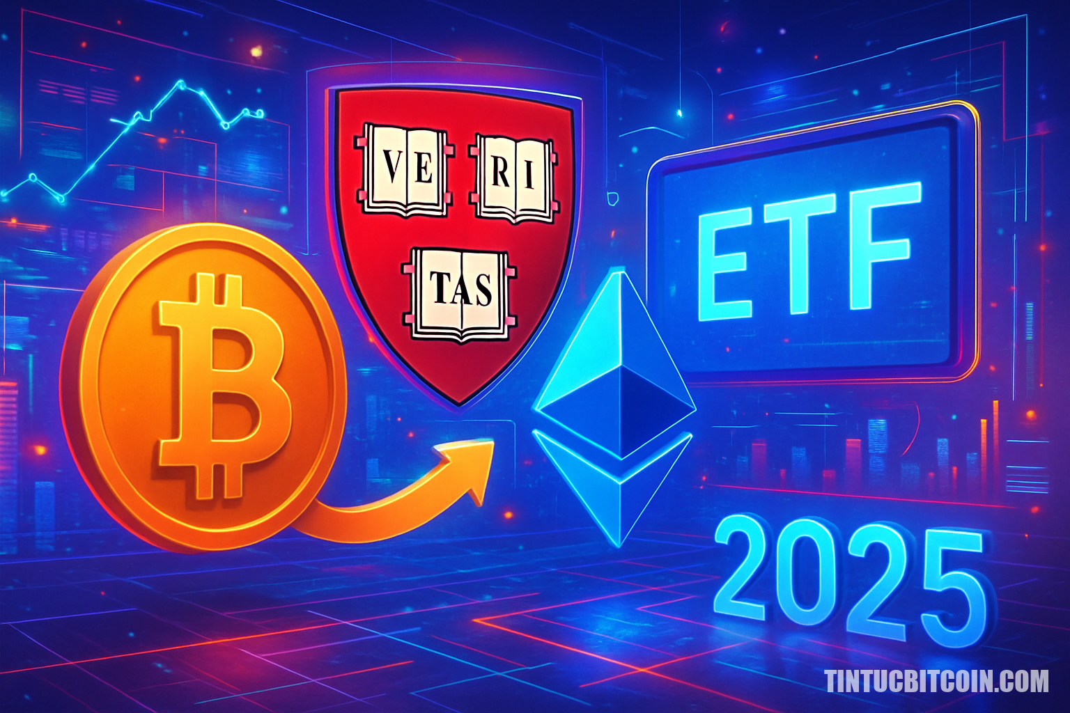Harvard chuyển từ ETF Bitcoin sang ETF Ethereum trong tái cân bằng 2025 - Tin Tức Bitcoin - Cập Nhật Tin Tức Coin Mới Nhất 24/7 2026 Harvard chuyển từ ETF Bitcoin sang ETF Ethereum trong tái cân bằng 2025