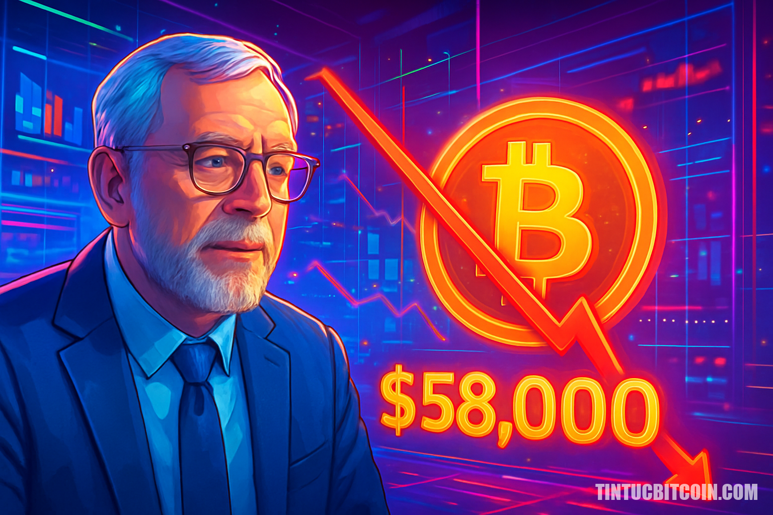 Peter Brandt dự báo Bitcoin giảm về 58.000 USD trong thị trường gấu - Tin Tức Bitcoin - Cập Nhật Tin Tức Coin Mới Nhất 24/7 2026 Peter Brandt dự báo Bitcoin giảm về 58.000 USD trong thị trường gấu