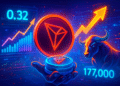 TRON nhắm mốc 0,32 USD: Mua 177.000 TRX có cứu phe bò?