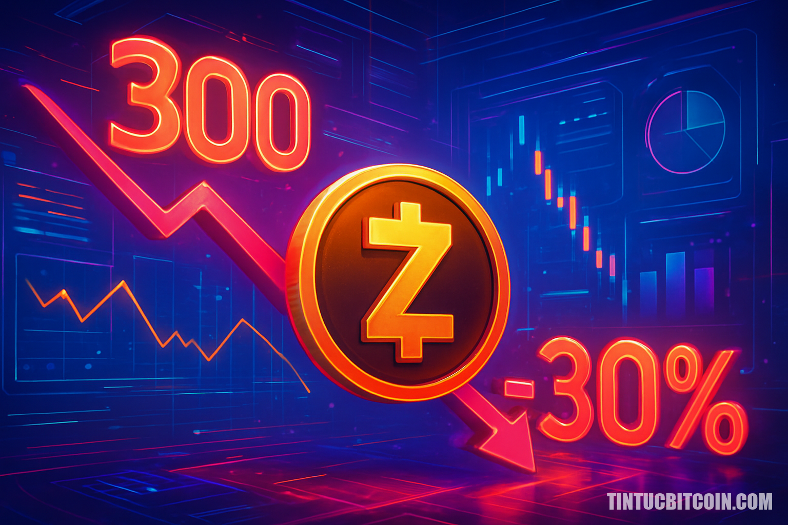 Zcash thủng hỗ trợ 300 USD, ZEC có thể giảm thêm 30%? - Tin Tức Bitcoin - Cập Nhật Tin Tức Coin Mới Nhất 24/7 2026 Zcash thủng hỗ trợ 300 USD, ZEC có thể giảm thêm 30%?