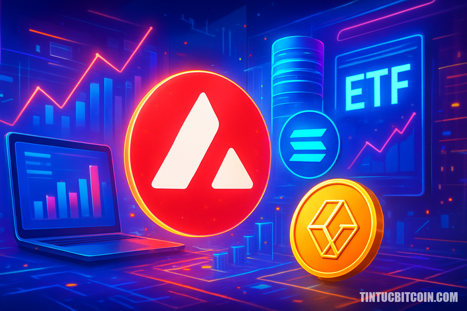 Avalanche AVAX thu hút tổ chức giữa tin Solana và ETF Grayscale