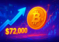 Bitcoin áp sát 72.000 USD nhưng thiết lập giá rất mong manh