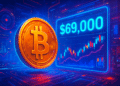 Bitcoin đi ngang quanh 69.000 USD khi căng thẳng địa chính trị kìm đà