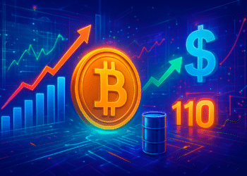 Bitcoin đi theo chứng khoán Mỹ bất chấp câu chuyện dầu 110 USD