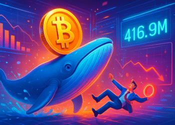 Cá voi Bitcoin capitulate sau 5 tháng, sàn rút 416,9 triệu USD