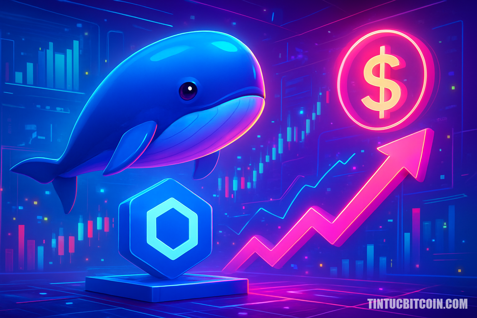 Cá voi tăng lên 25.000 ví: LINK có vượt 12 USD? - Tin Tức Bitcoin - Cập Nhật Tin Tức Coin Mới Nhất 24/7 2026 Cá voi tăng lên 25.000 ví: LINK có vượt 12 USD?