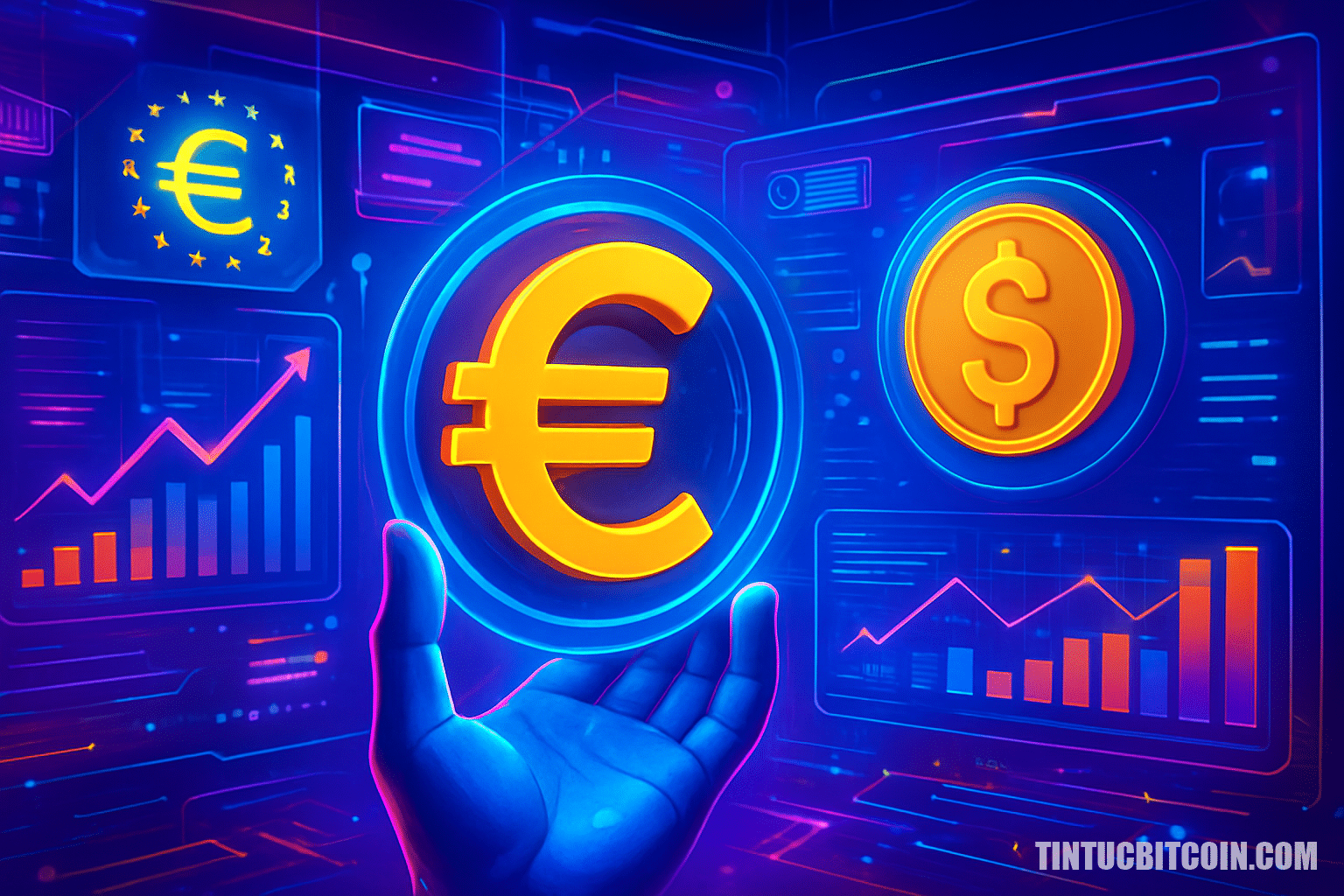 ECB cảnh báo cạnh tranh stablecoin khi thúc đẩy euro số - Tin Tức Bitcoin - Cập Nhật Tin Tức Coin Mới Nhất 24/7 2026 ECB cảnh báo cạnh tranh stablecoin khi thúc đẩy euro số