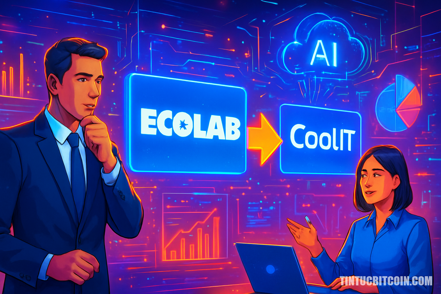 Ecolab cân nhắc thương vụ CoolIT khi nhu cầu trung tâm dữ liệu AI tăng