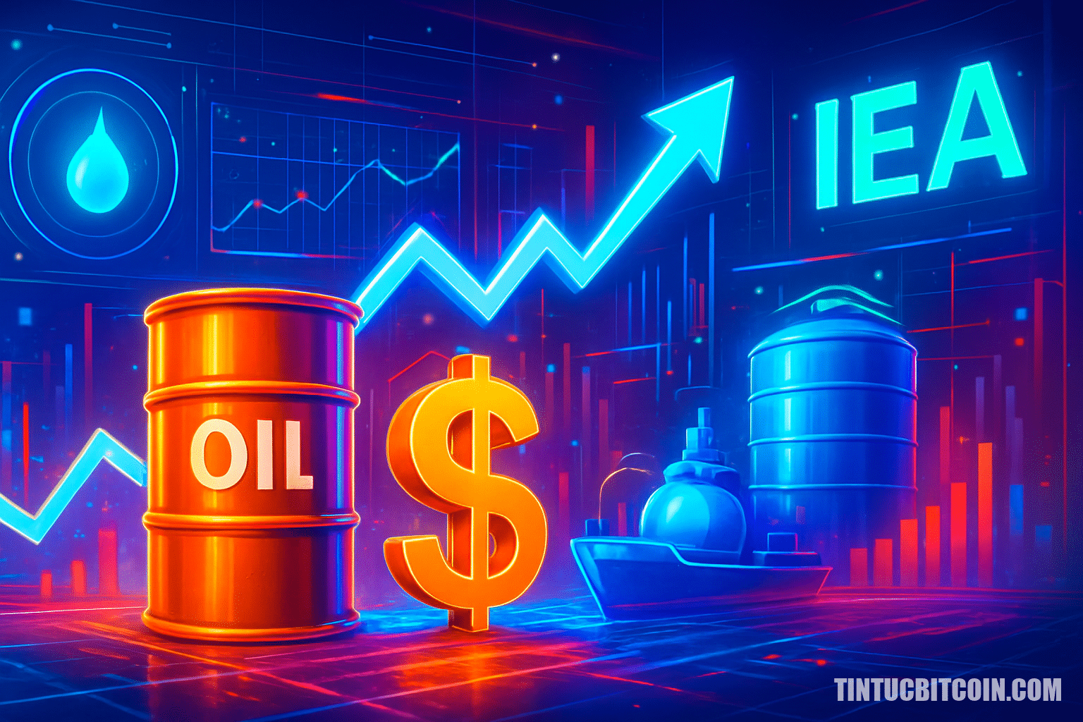 Giá dầu đi ngang khi rủi ro Hormuz được IEA hỗ trợ tồn kho - Tin Tức Bitcoin - Cập Nhật Tin Tức Coin Mới Nhất 24/7 2026 Giá dầu đi ngang khi rủi ro Hormuz được IEA hỗ trợ tồn kho