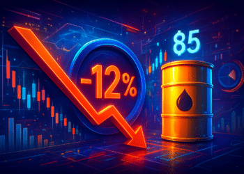 KOSPI lao dốc 12% khi giá dầu 85 USD tăng vì sốc Trung Đông