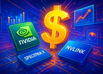 Mảng mạng của Nvidia cán mốc 11 tỷ USD nhờ Spectrum-X, NVLink