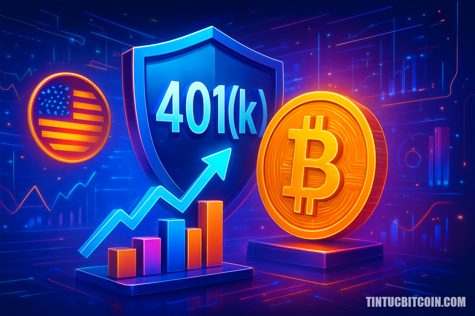 Mỹ đề xuất nới quy định 401(k), mở đường đầu tư gắn crypto