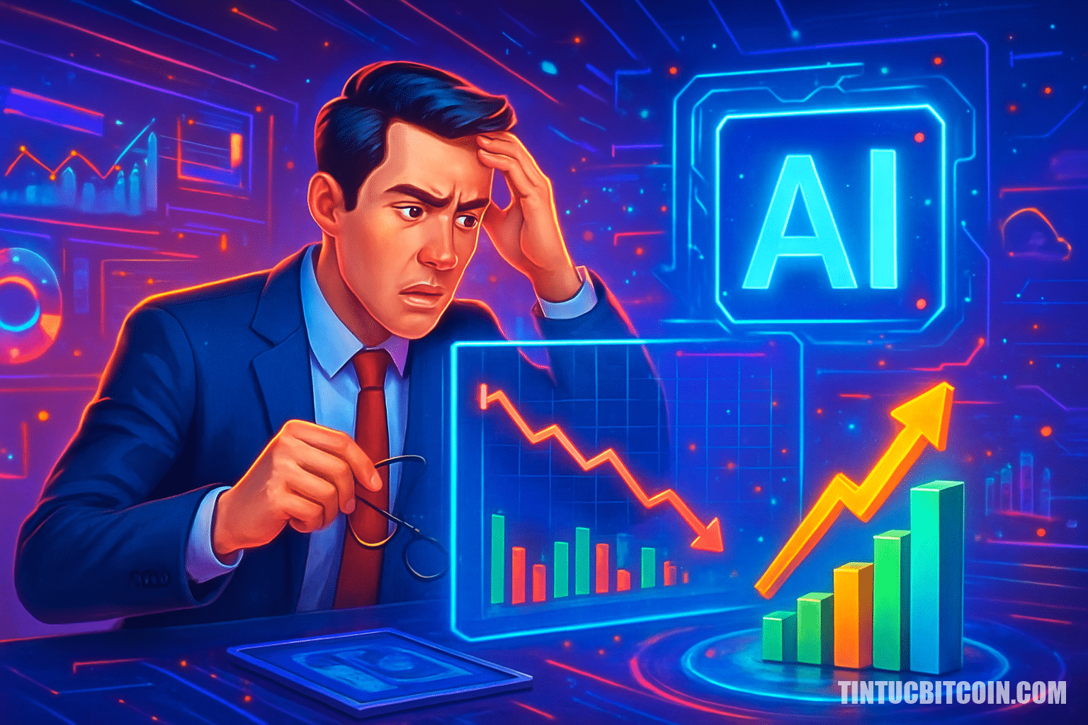 Nhà đầu tư cảnh giác rủi ro điều chỉnh cổ phiếu AI khi SaaS lên ngôi - Tin Tức Bitcoin - Cập Nhật Tin Tức Coin Mới Nhất 24/7 2026 Nhà đầu tư cảnh giác rủi ro điều chỉnh cổ phiếu AI khi SaaS lên ngôi