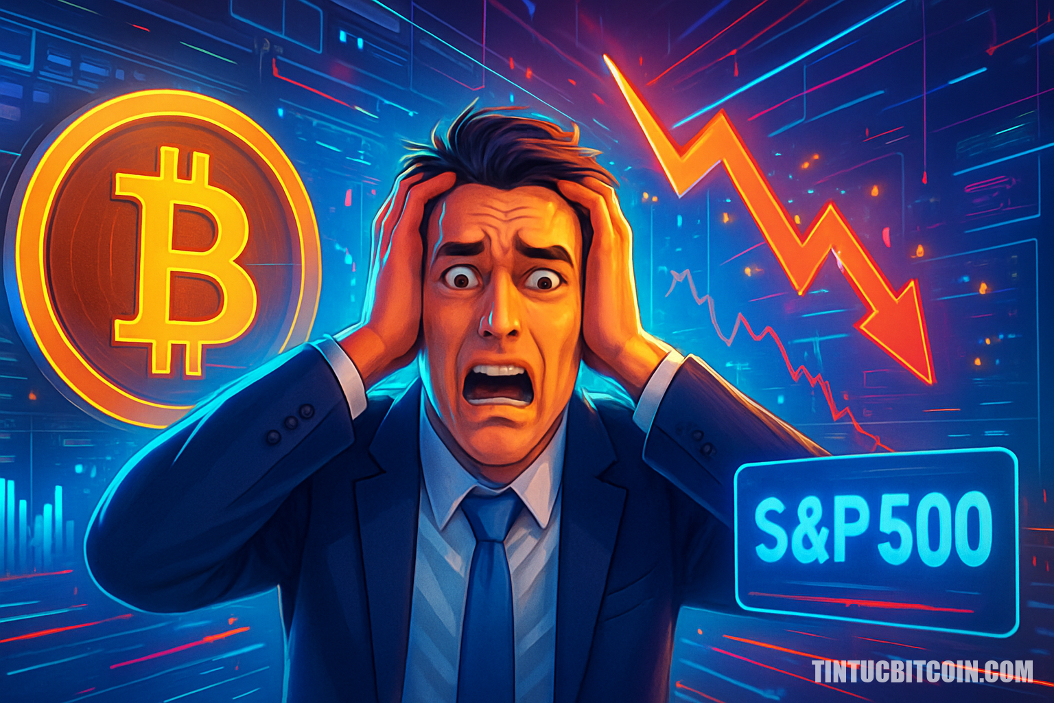 Nhà đầu tư đối mặt cực độ sợ hãi với Bitcoin và S&P 500 - Tin Tức Bitcoin - Cập Nhật Tin Tức Coin Mới Nhất 24/7 2026 Nhà đầu tư đối mặt cực độ sợ hãi với Bitcoin và S&P 500