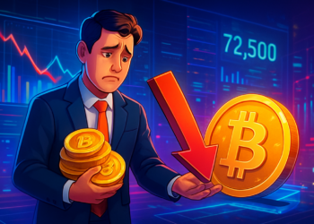 Nhà đầu tư ngắn hạn bán lỗ, Bitcoin chật vật dưới 72.500 USD