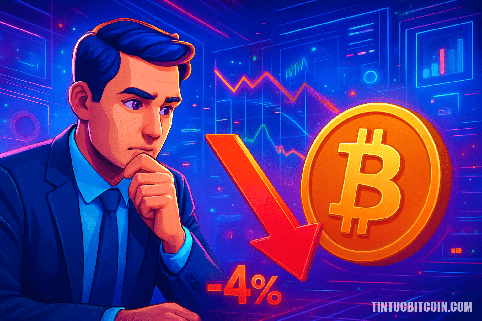 Nhà đầu tư nhìn cú giảm 4% của Bitcoin: có thể là tín hiệu ngược - Tin Tức Bitcoin - Cập Nhật Tin Tức Coin Mới Nhất 24/7 2026 Nhà đầu tư nhìn cú giảm 4% của Bitcoin: có thể là tín hiệu ngược
