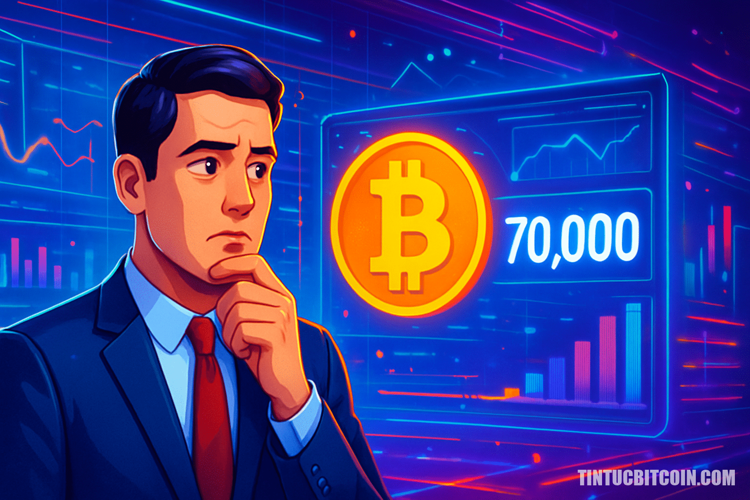 Nhà đầu tư phân vân khi Bitcoin chững ở 70.000 USD, vì sao? - Tin Tức Bitcoin - Cập Nhật Tin Tức Coin Mới Nhất 24/7 2026 Nhà đầu tư phân vân khi Bitcoin chững ở 70.000 USD, vì sao?