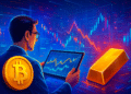 Nhà đầu tư theo dõi tương quan Bitcoin–vàng khi đáy giá mờ mịt