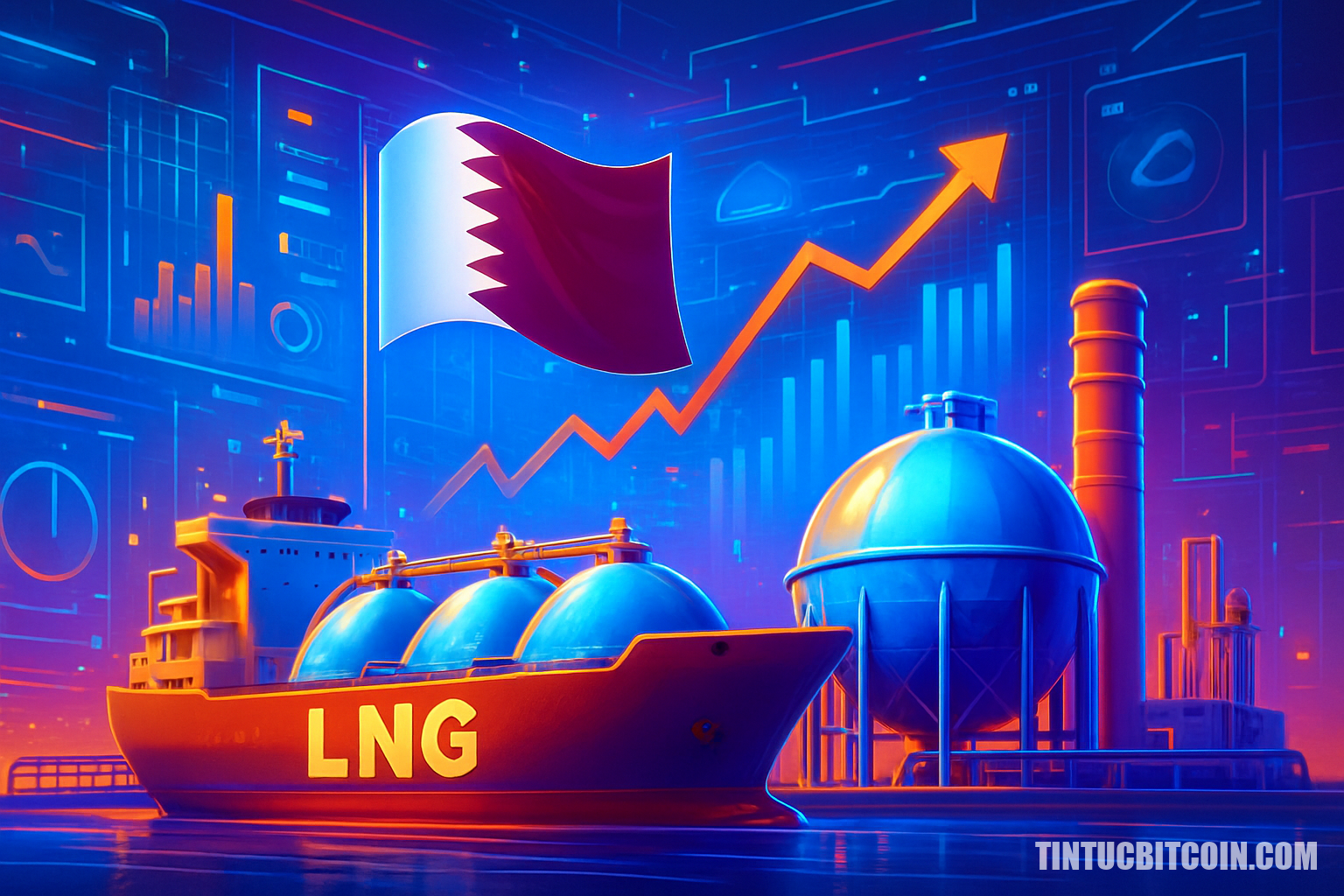 Qatar cắt giảm xuất khẩu LNG do bất khả kháng tại Ras Laffan