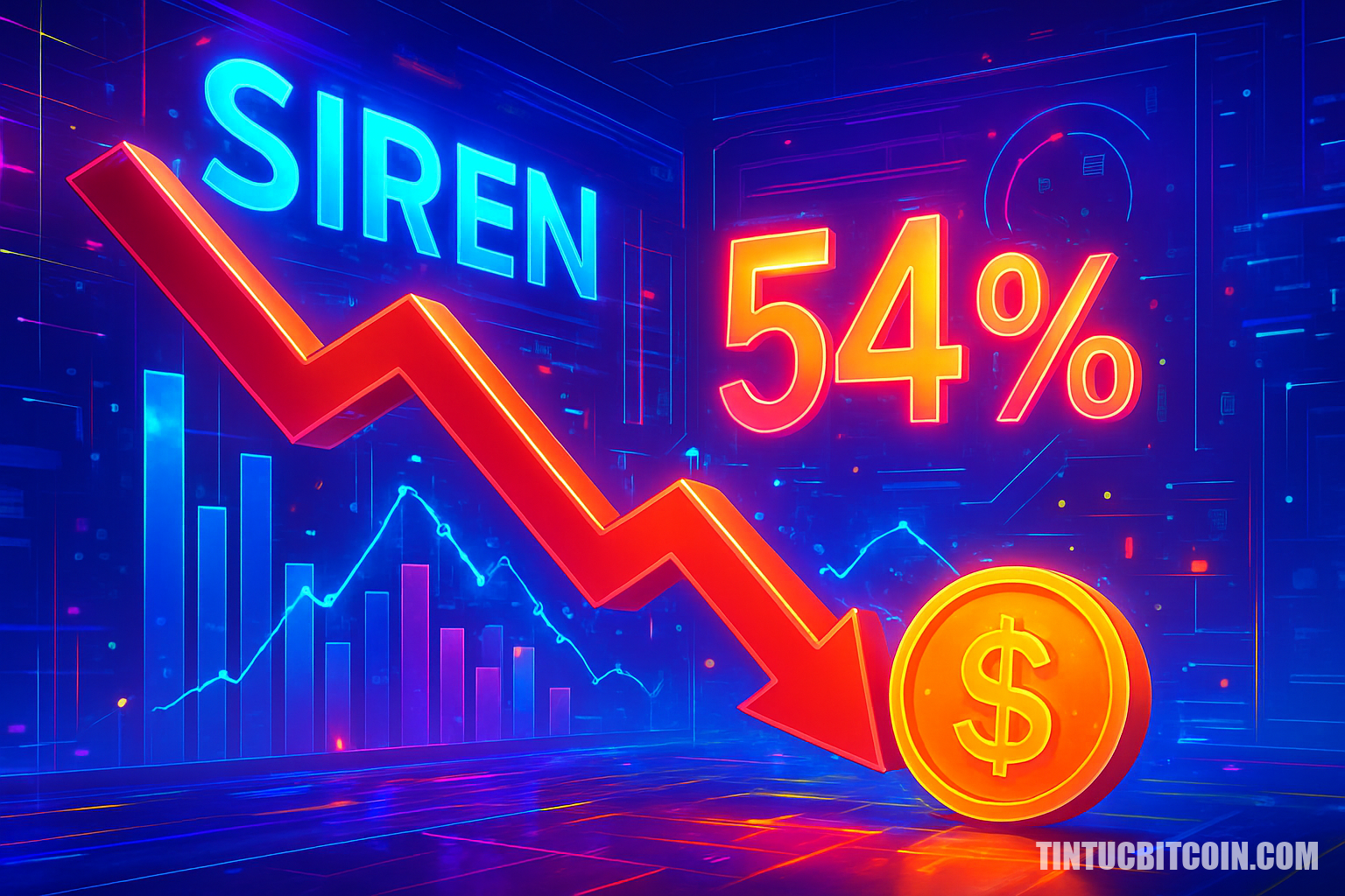 SIREN lao dốc 54%, thổi bay 1,2 tỷ USD vốn hóa: Tiếp theo? - Tin Tức Bitcoin - Cập Nhật Tin Tức Coin Mới Nhất 24/7 2026 SIREN lao dốc 54%, thổi bay 1,2 tỷ USD vốn hóa: Tiếp theo?
