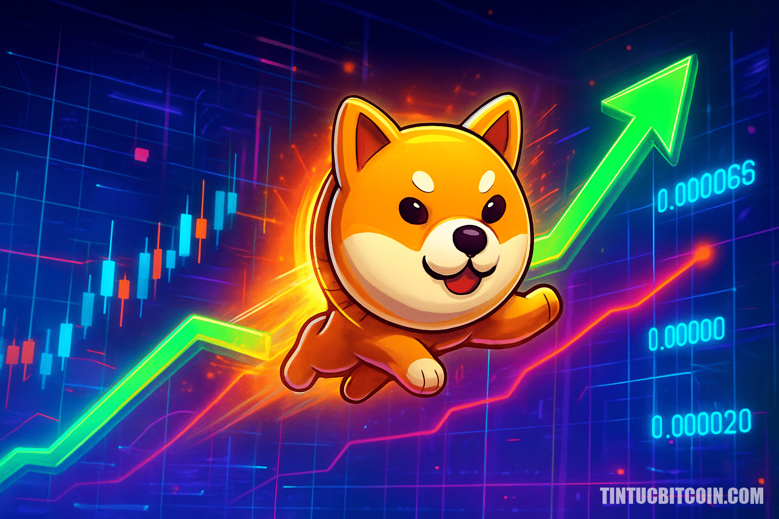 Shiba Inu vượt kháng cự quan trọng, SHIB có thể lên 0,000065 USD?