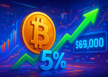 Thị trường crypto tăng 5% trong 24 giờ, Bitcoin vượt 69.000 USD