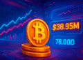 Riot bán 38,95 triệu USD Bitcoin, BTC có thất bại ở 78.000 USD?