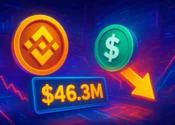 Binance ghi nhận 46,3 triệu USD USDT rút ròng trong 1 giờ