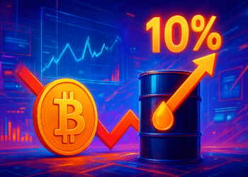 Bitcoin giảm, giá dầu bật tăng 10% giữa khủng hoảng Tây Á
