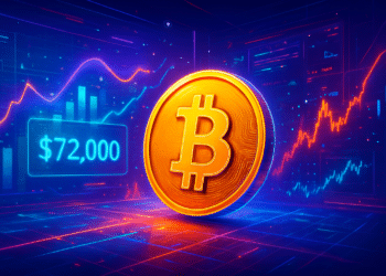 Bitcoin giữ quanh 72.000 USD khi phục hồi thị trường thiếu đồng đều
